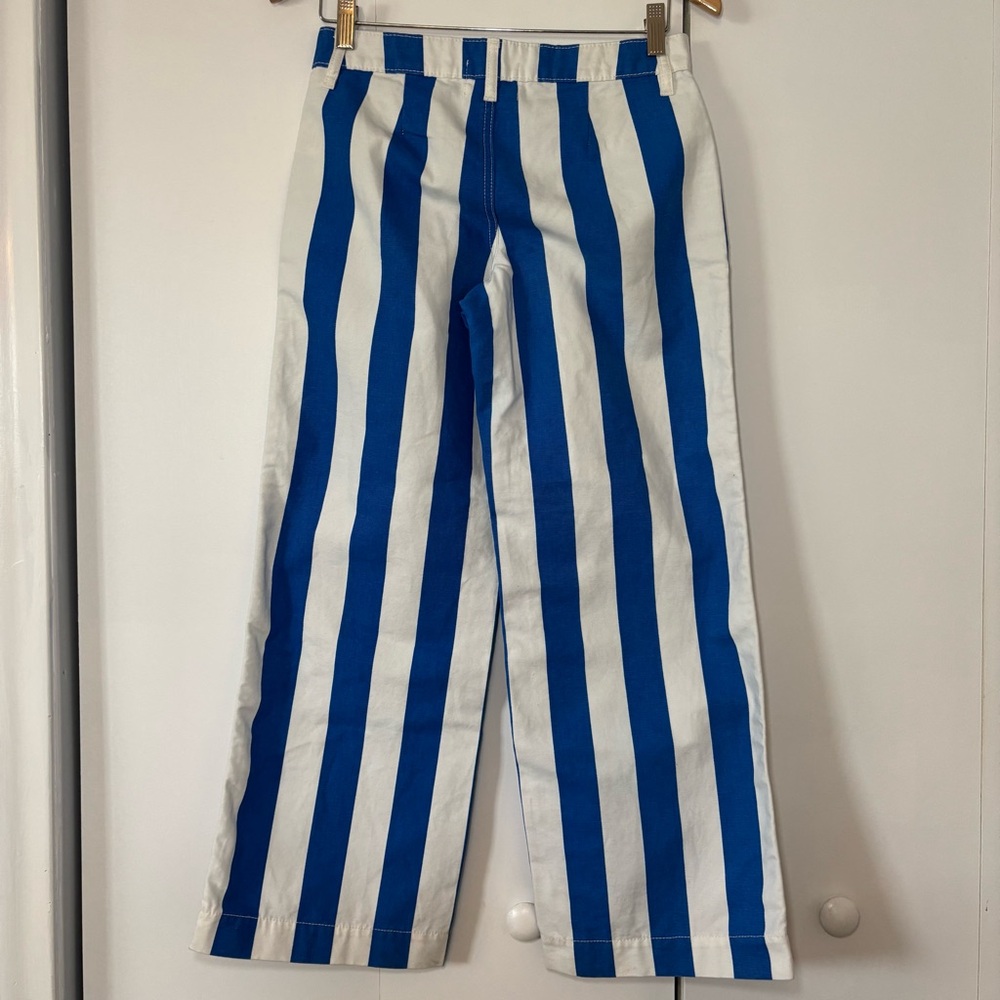 BDG Urban Outfitters Women’s Joey Straight Leg Jeans Size 24 Blue White Stripe - Picture 3 of 12